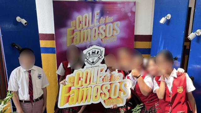 La Casa de los Famosos llegó a una escuela de Tampico