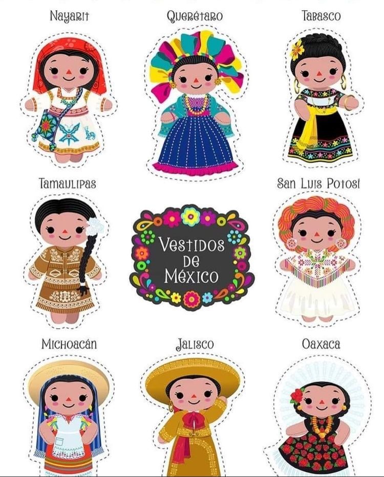 Plantilla de Muñeca Lele recortable