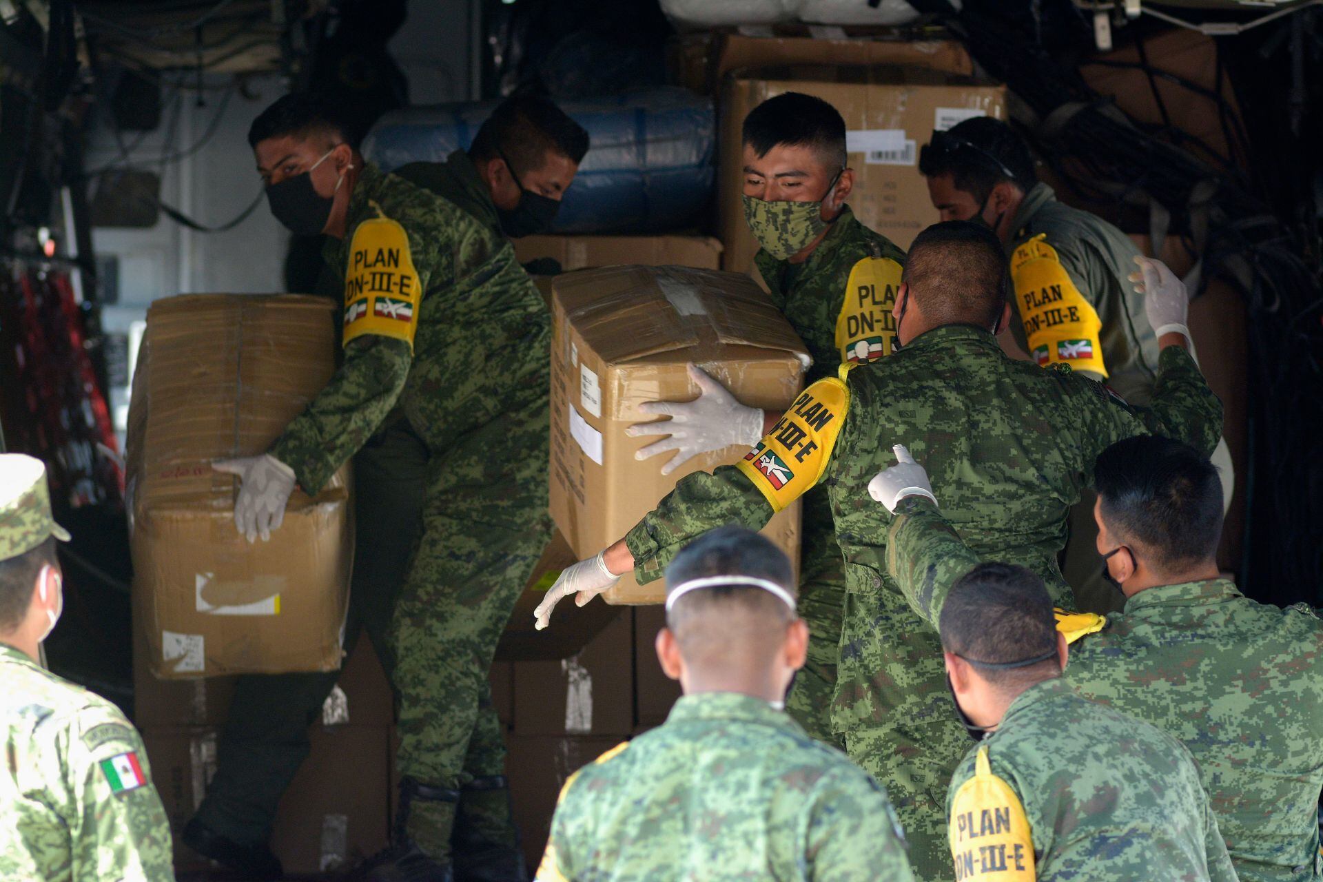Insumos médicos para hacer frente a la pandemia del Covid 19
