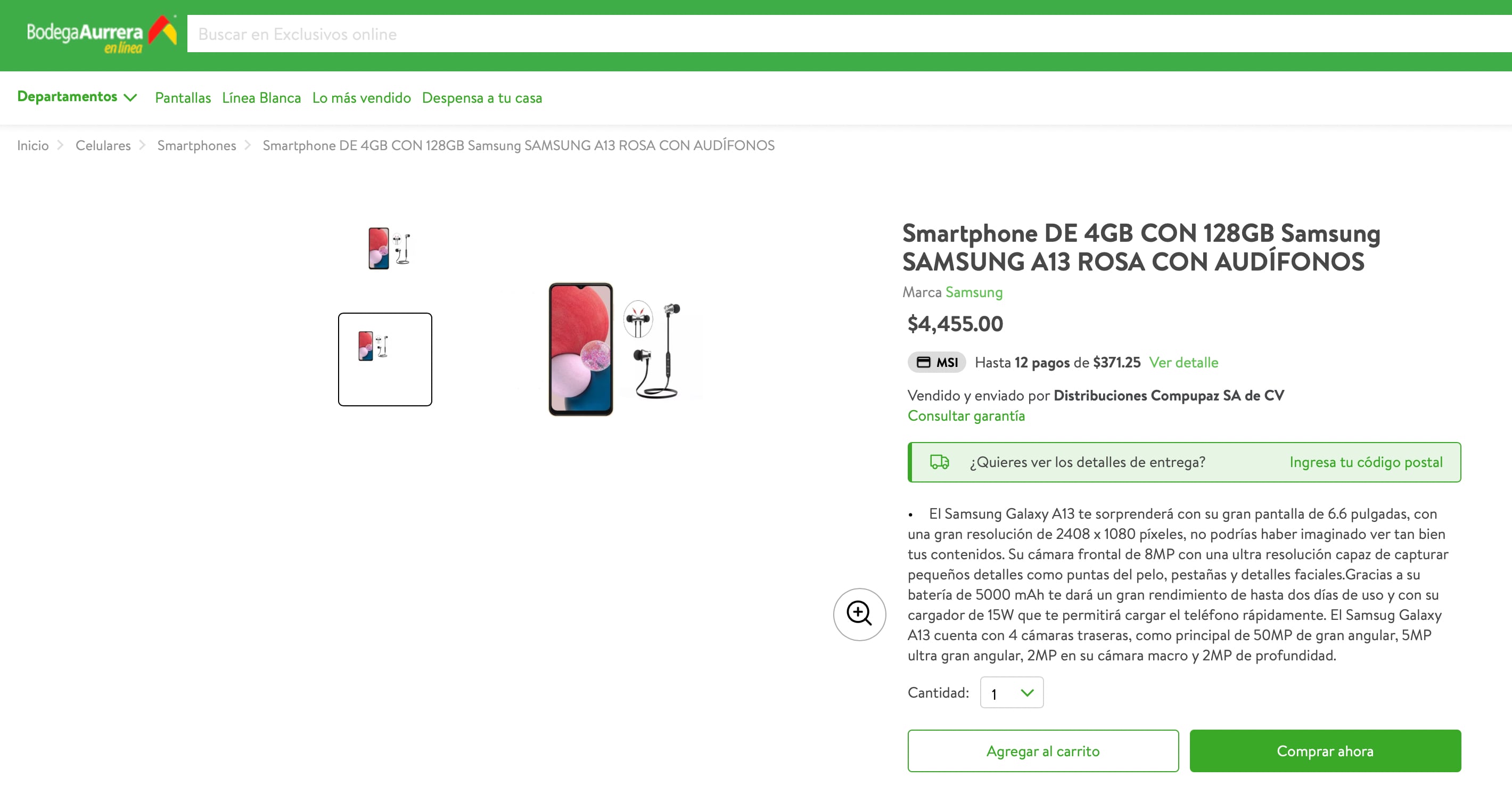 5 mejores smartphones para comprar en Bodega Aurrera en menos de 5 mil pesos