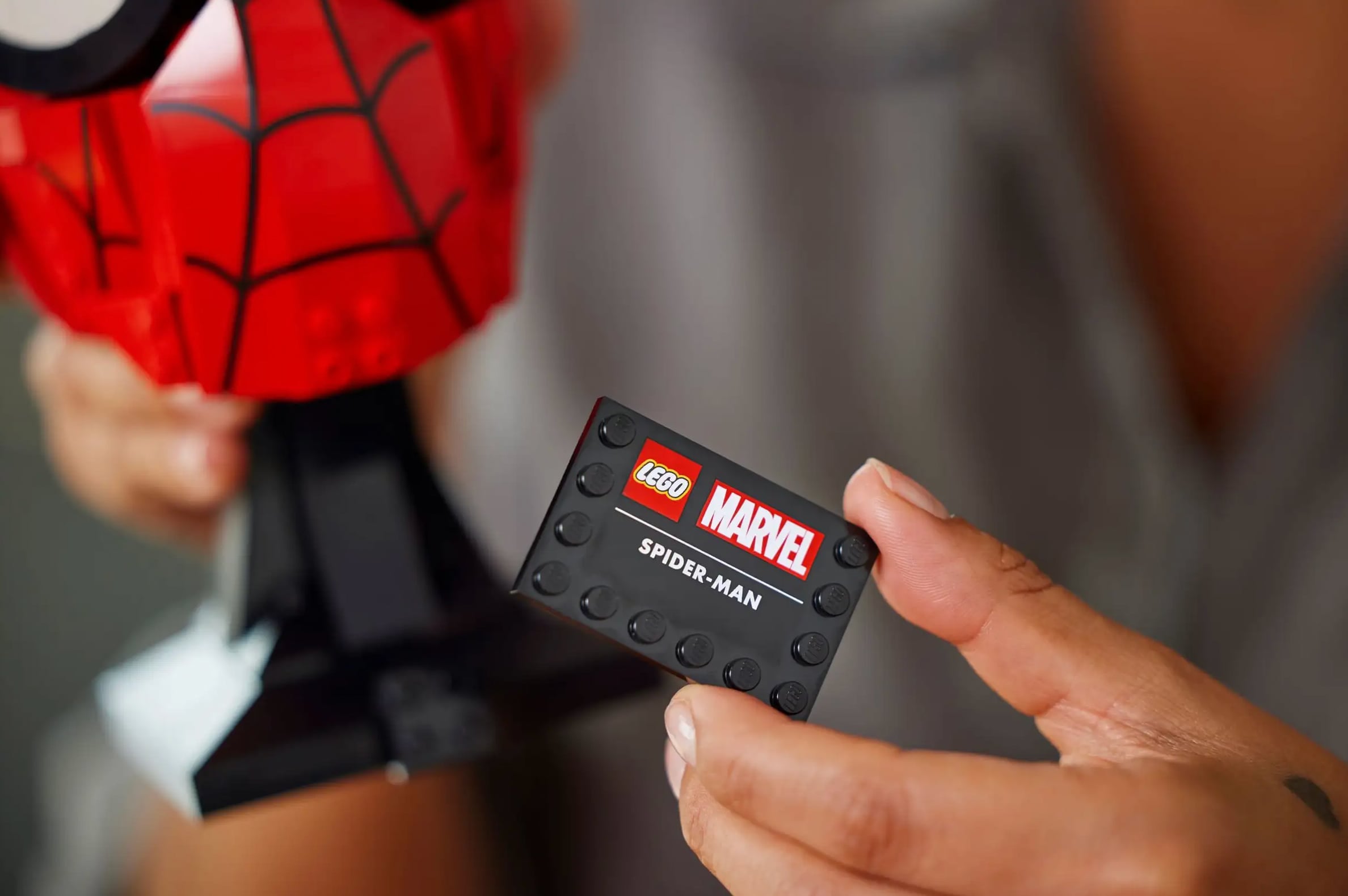 LEGO máscara de Spider-Man
