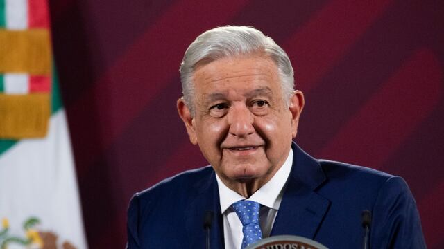 AMLO se presentó en la conferencia mañanera del viernes 28 de abril de 2023 tras su tercer contagio de Covid-19