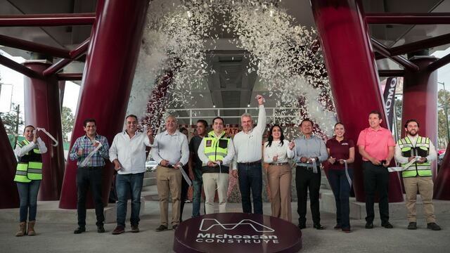 Michoacán tuvo una inversión de 40 mil millones de pesos en obra pública.