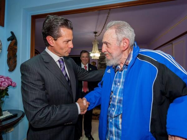 EPN visita Cuba
