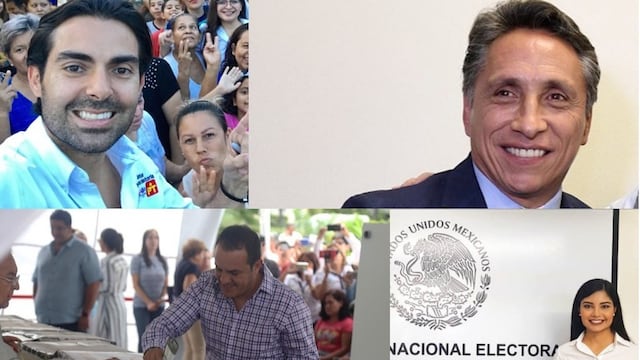 Ernesto D'Alessio, Manuel Negrete, Cuauhtémoc Blanco y Geraldine Ponce