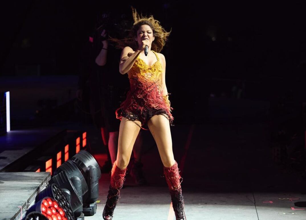Shakira con Bizarrap en Coachella 2024