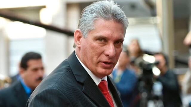 Miguel Díaz-Canel. Respaldo a AMLO.