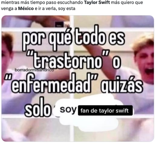 Memes aseguran que Taylor Swift hará un anuncio para conciertos en México