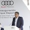 Sergio Salomón Céspedes inauguró el parque deportivo que Audi entregó a San José Chiapa