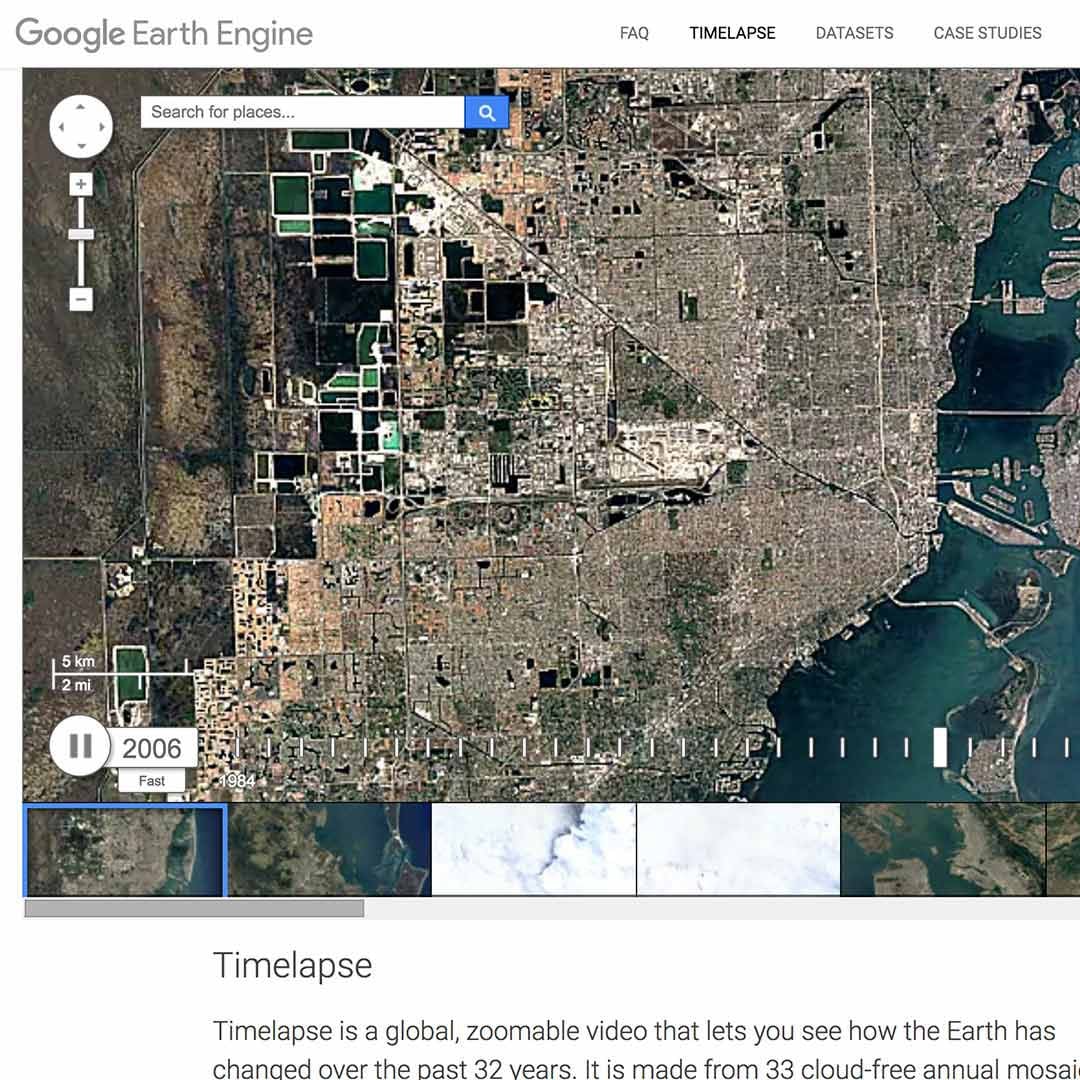 ¿Cómo saber de qué año es la foto de Google Earth?