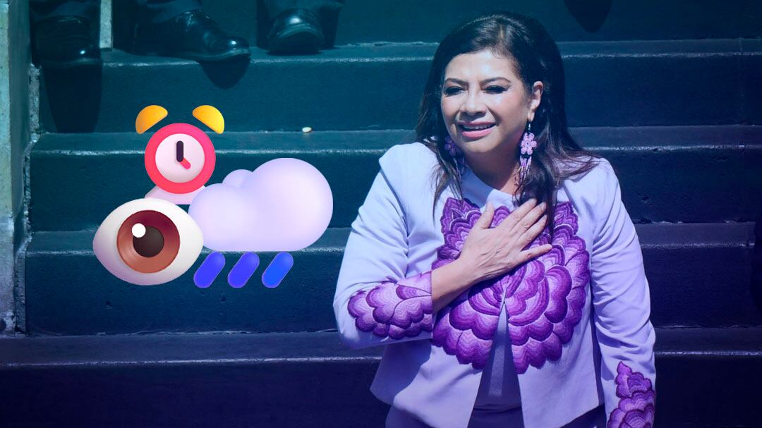 Clara Brugada resalta atención a temporada de lluvias “más intensa” en menos de 24 horas