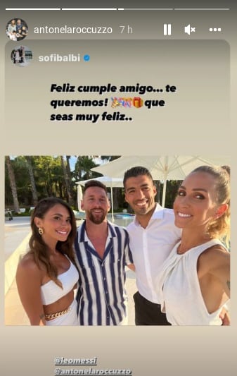 Messi cumpleaños (Foto: Captura de Instagram)
