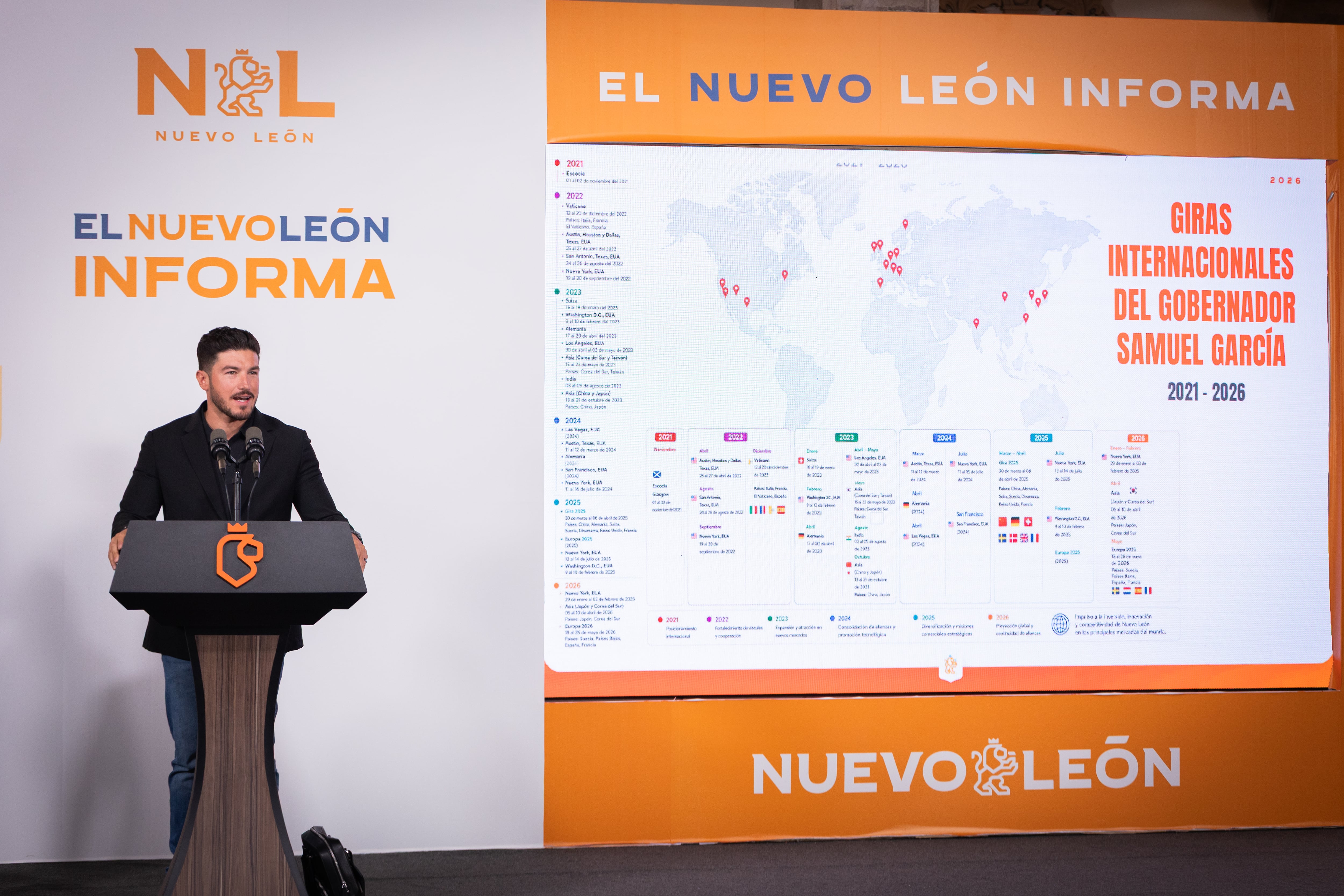 Samuel García destaca liderazgo económico de Nuevo León con 135 mil mdd