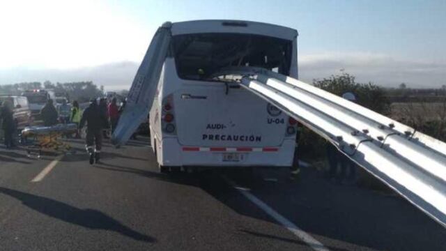 Autobús de trabajadores de Audi.