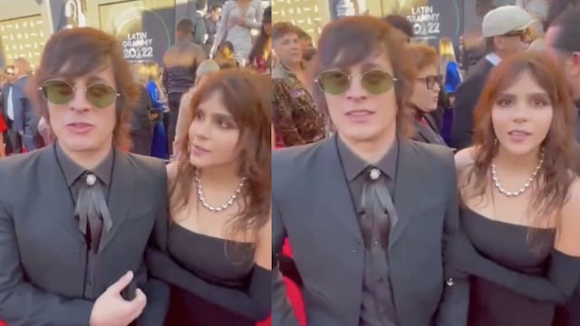 Siddhartha y Yuya en los Latin Grammy 2022.