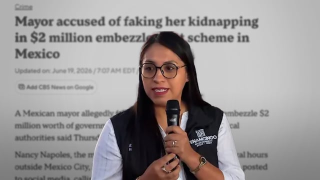Caso Nancy Nápoles llega a medios internacionales por presunto autosecuestro
