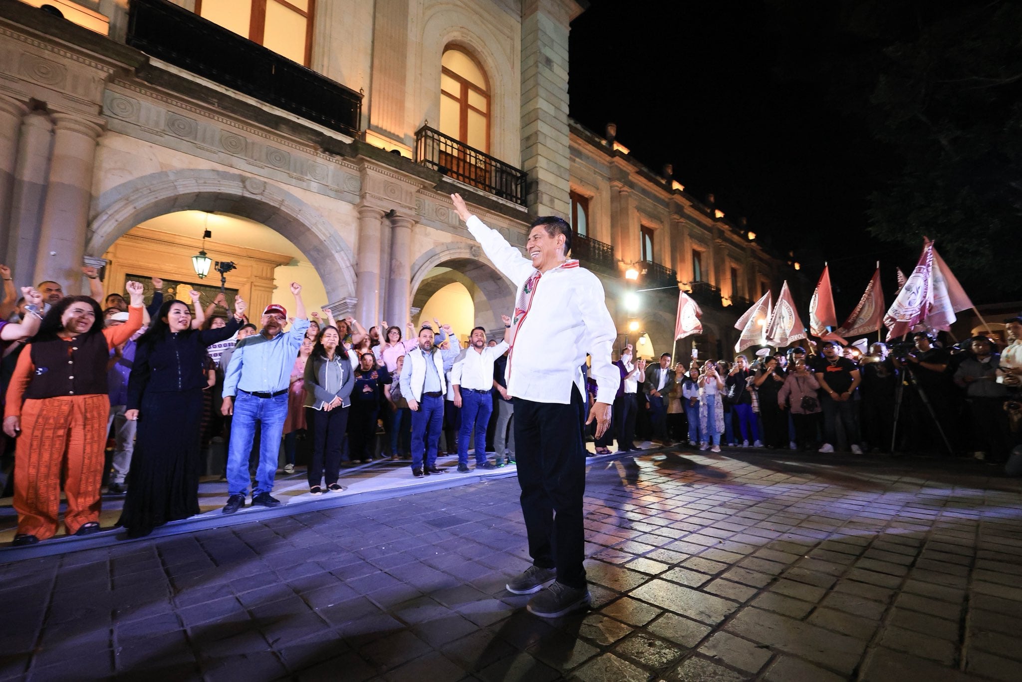 Salomón Jara asegura que los resultados de la revocación de mandato en Oaxaca le favorecieron