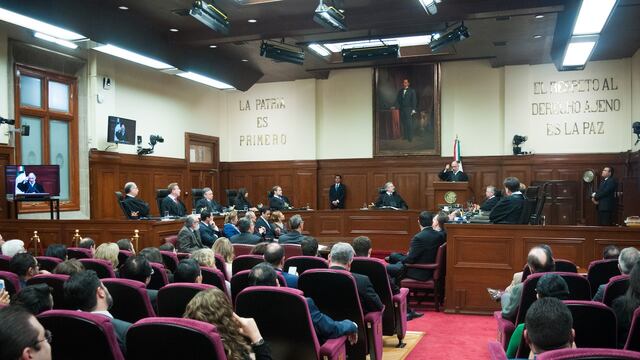 Suprema Corte de Justicia de la Nación. Rechazo.