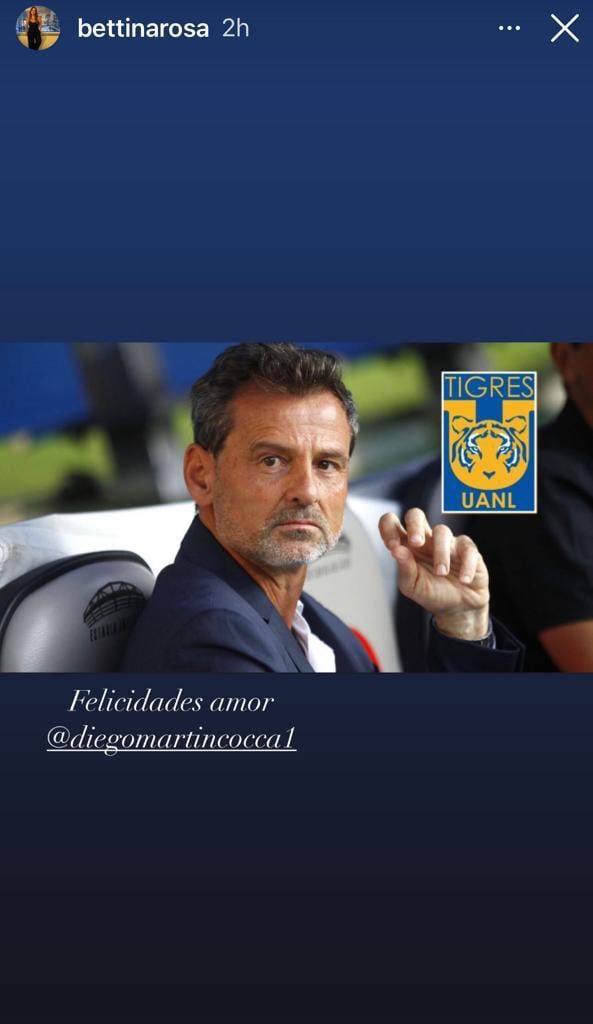 Mensaje de la esposa de Diego Cocca