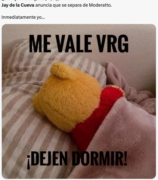 Jay de la Cueva deja Moderatto y los memes no están soportando