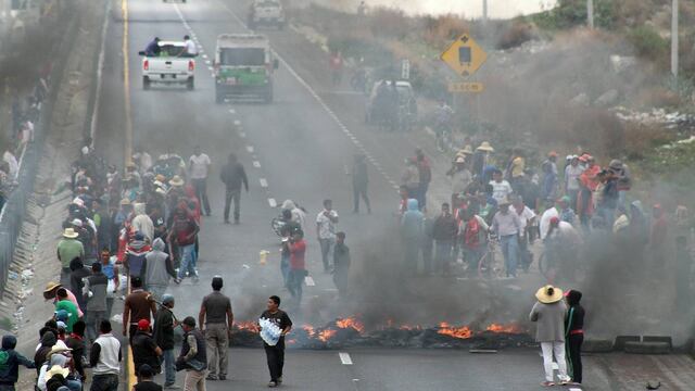 Militares atacados en Palmario.