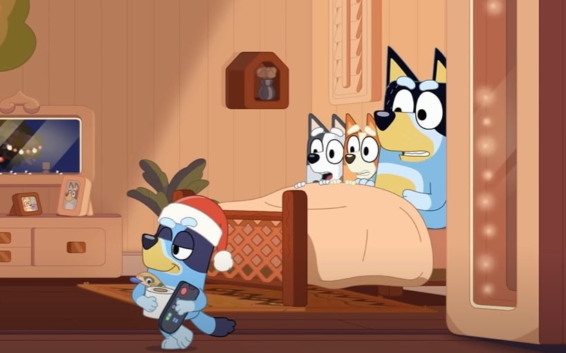 La travesura navideña de Bluey