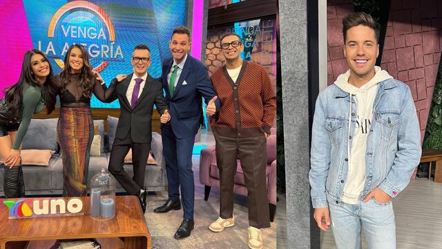 Conductores de Venga La Alegría y William Valdés.