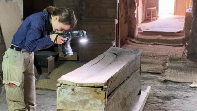 Un sarcófago del Imperio Medio de Egipto se acaba de descubrir en Luxor