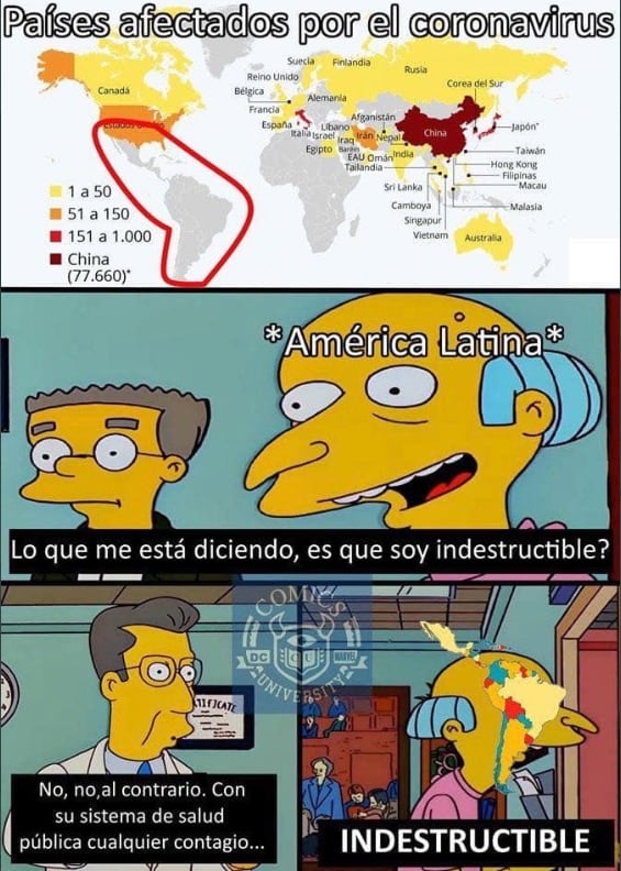Memes coronavirus México.