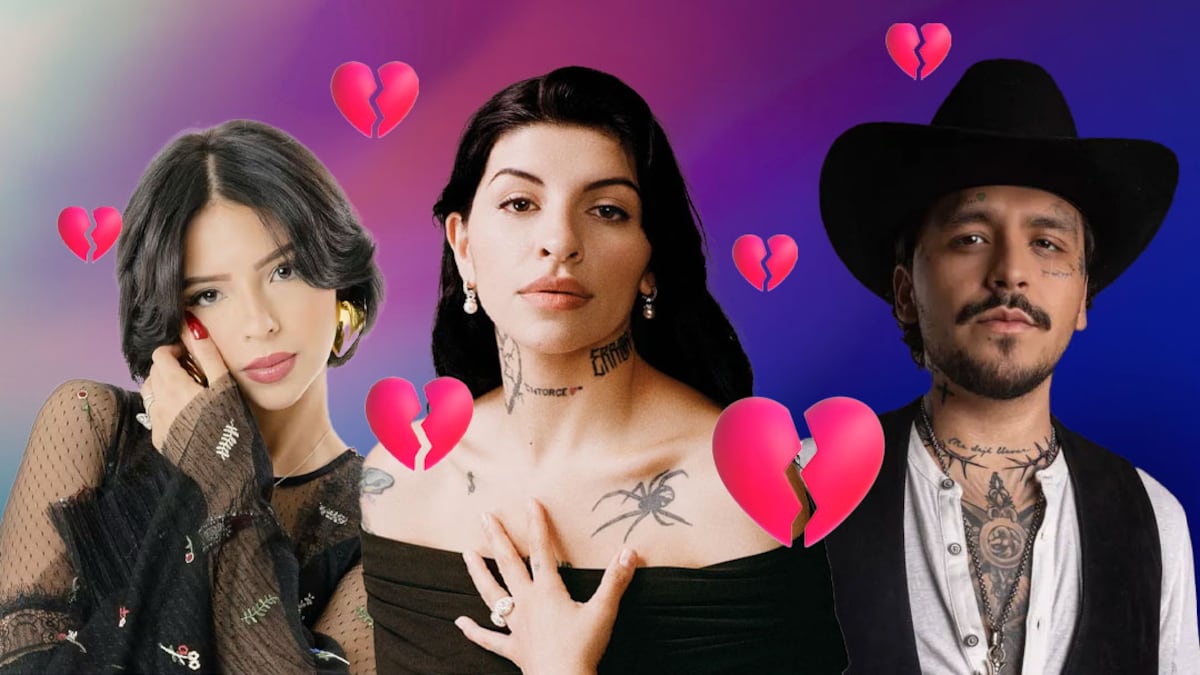 Christian Nodal se encontró con Ángela Aguilar solo 6 días después de terminar con Cazzu, revela en YouTube