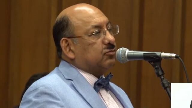 Lord Molécula en la conferencia de Claudia Sheinbaum