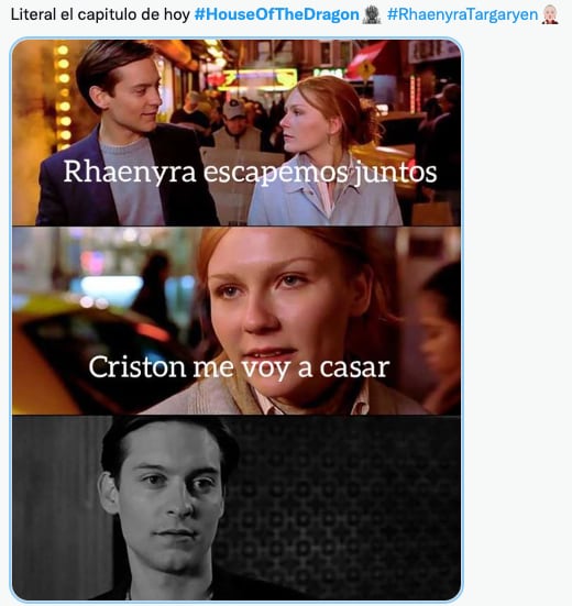 Memes de House of the Dragon y Sir Criston Cole