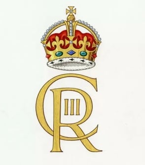 Monograma oficial del rey Carlos III