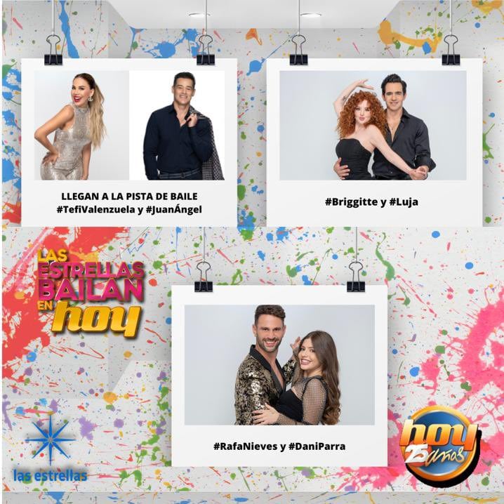 Las Estrellas bailan en Hoy 2023