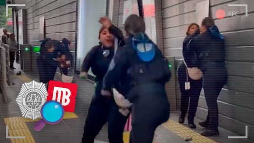 Así fue la pelea entre dos policías en el Metrobús que ya investiga la SSC