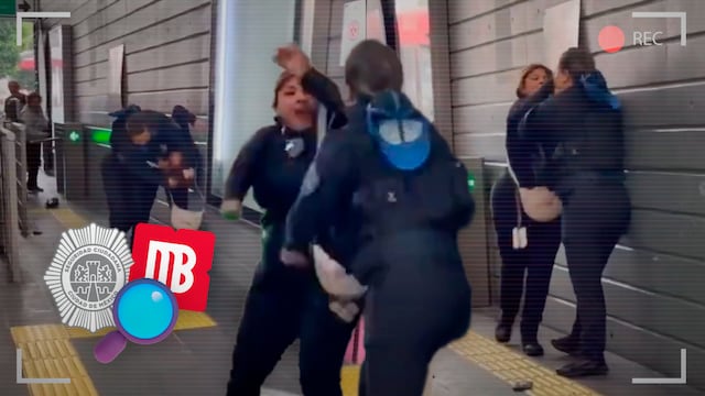 Dos policías se enfrentan a golpes en el Metrobús; la SSC abre investigación