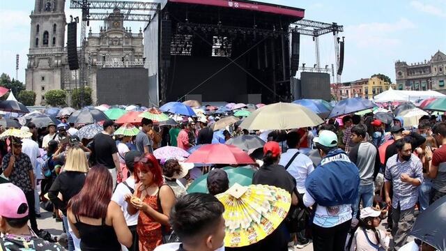 ¿Concierto en el Zócalo el 8 de marzo? Martí Batres da una respuesta definitiva