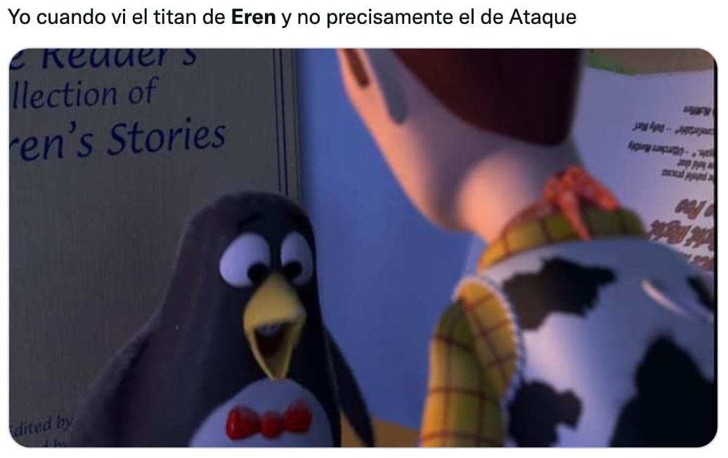 Memes figura de Eren desnundo