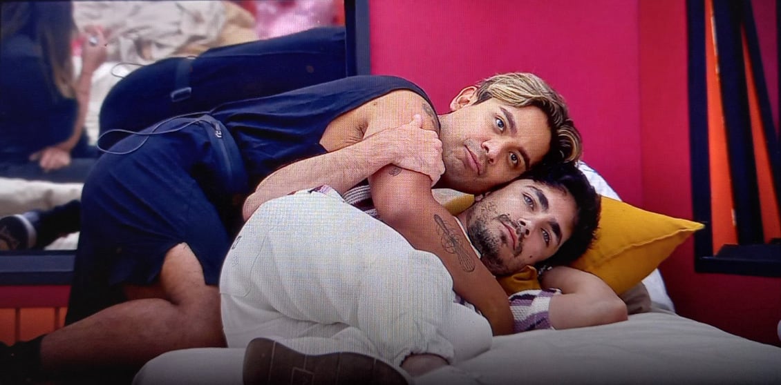 Ricardo Peralta y Sian Chiong en La Casa de los Famosos 2024
