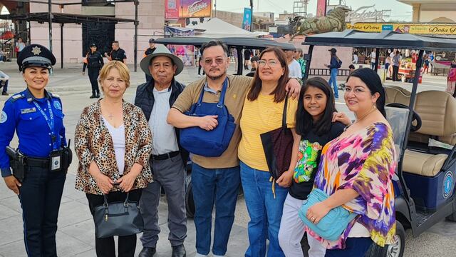 Policía Turística, presenta en la Feria Nacional de San Marcos 2024