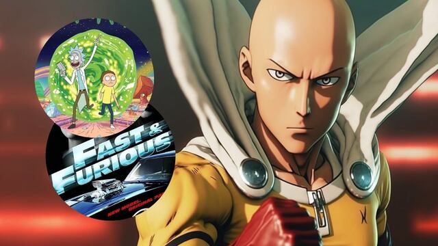 El live action de One Punch Man unirá a Ricky Morty con Fast and Furious por una curiosa razón