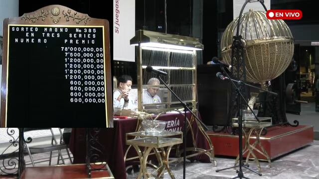 Sorteo Magno 385, Día de las Madres: Números ganadores de la Lotería Nacional