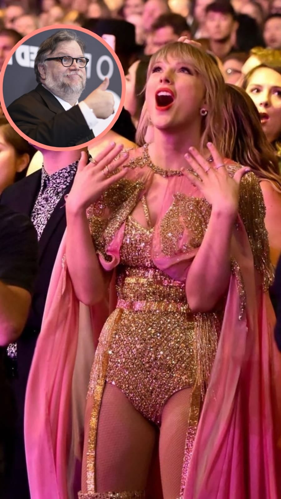 Taylor Swift revela que admira a Guillermo del Toro