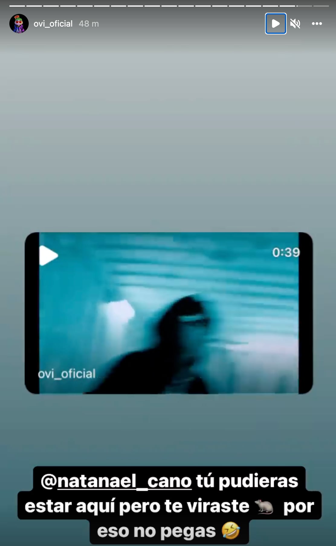 Ovi arremete contra Natanael Cano