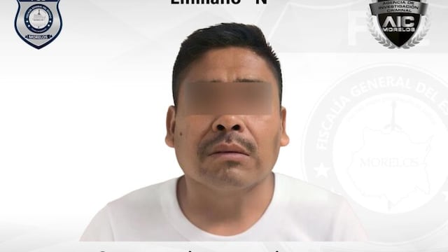 Emiliano N, detenido por abusar sexualmente de su hija