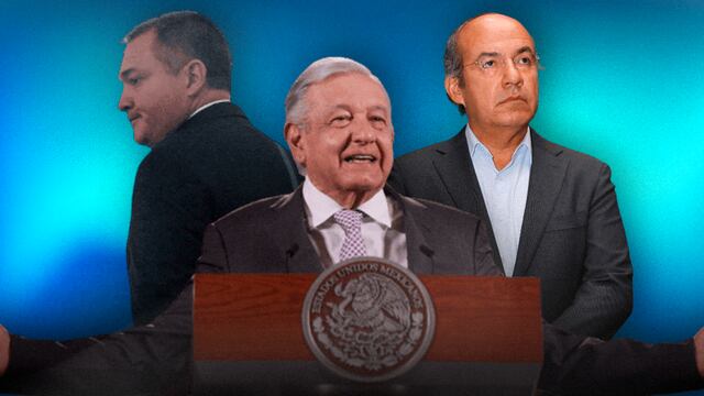 AMLO critica cinismo de Felipe Calderón ante veredicto contra Genaro García Luna