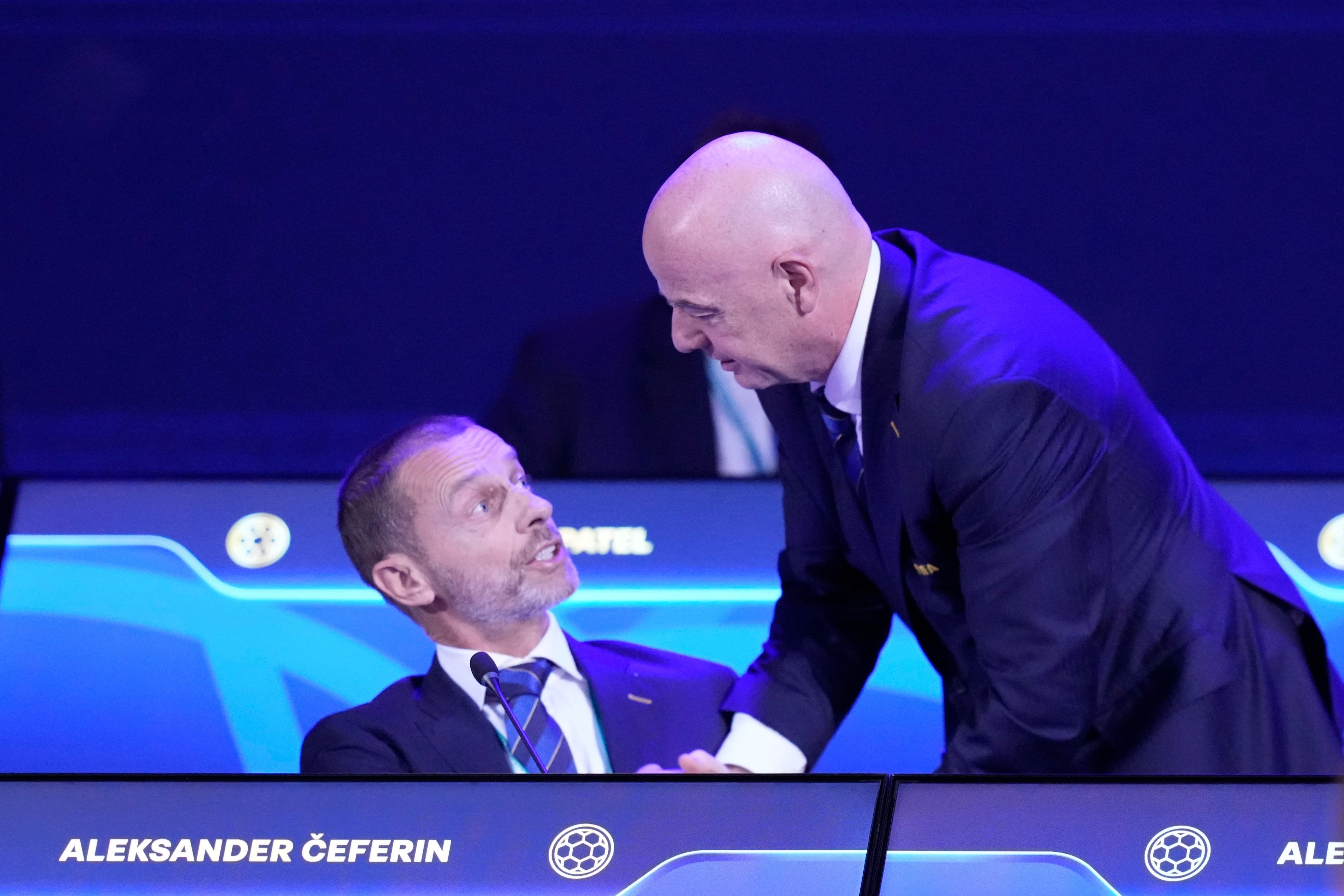 UEFA prepara ofensiva para pedir la salida de Gianni Infantino de la FIFA.