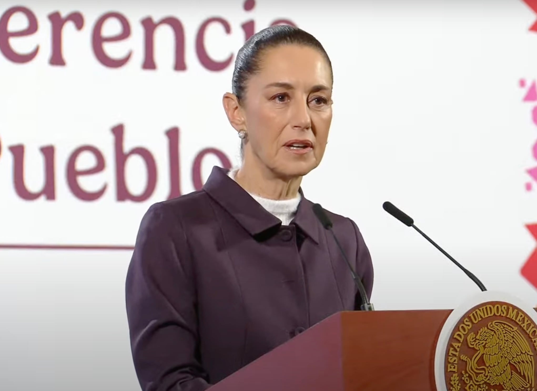 Mañanera de Claudia Sheinbaum hoy 20 de diciembre de 2024