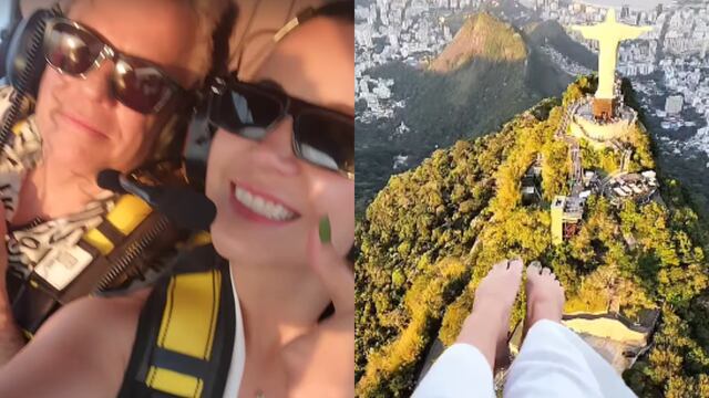 Cinthia Aparicio se pone en modo extremo con Alexis Ayala durante sus vacaciones