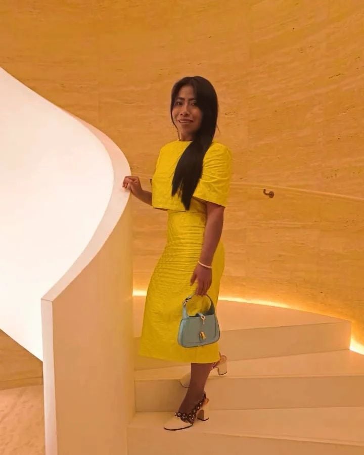 Yalitza Aparicio sigue brillando en Dubai en Cartier y Gucci